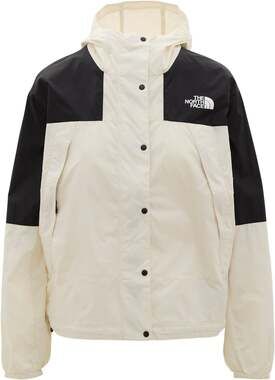 The North Face Mountain Windbreaker Jacket White Dune Small